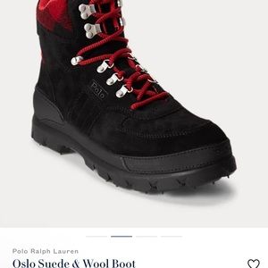 🥷🏿🥷🏿🥷🏿POLO RALPH LAUREN BOOTS!! Oslo Suede & Wool Boot!! No boxx!!!
